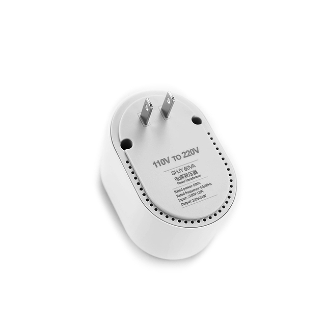 Convertisseur de tension basse puissance 60 VA, transformateur de puissance 110 V &agrave; 220 V, petit et facile &agrave; transporter, peut &ecirc;tre v&eacute;rifi&eacute;. 