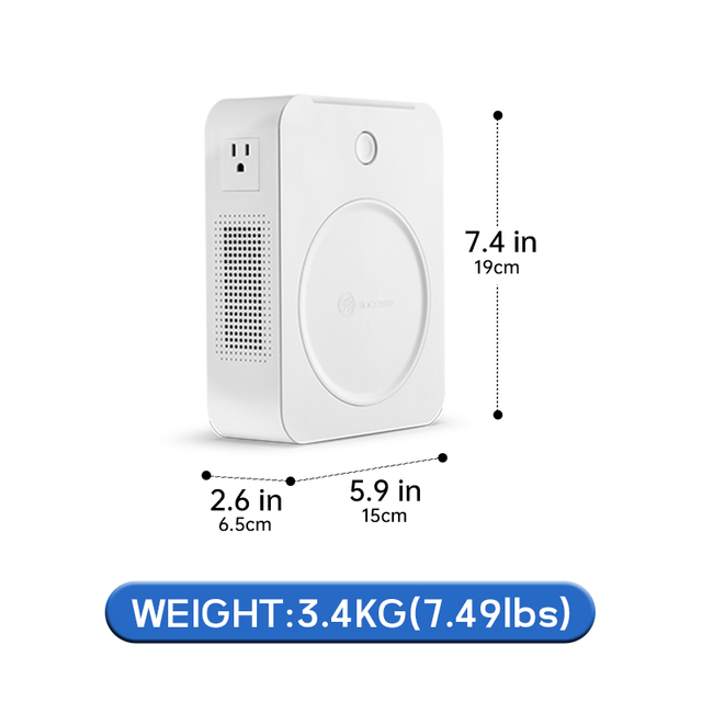 ترانسفورماتور کاهنده 800 ولت ولتاژ 220 ولت را به 110 ولت/100 ولت تبدیل می کند و لوازم خانگی ایالات متحده یا کانادا که نیاز به 110 ولت دارند را برای استفاده در اروپا و آسیا فعال می کند.