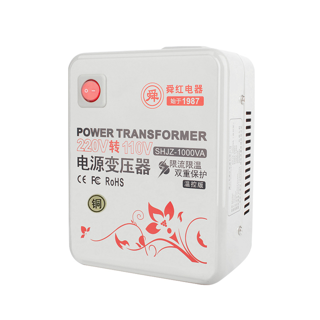  'Bộ chuyển đổi điện áp đồng nguyên chất 1000W: Giải pháp chuyển đổi năng lượng hiệu quả từ 220V đến 110V '