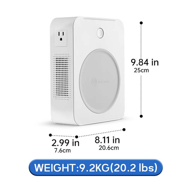 Miedziany transformator obniżający napięcie o mocy 3000 VA stanowi rozwiązanie problemu r&oacute;żnic napięcia. Konwertuje napięcie 220 V na 110 V lub 100 V, amerykańskie urządzenia do użytku w Europie.