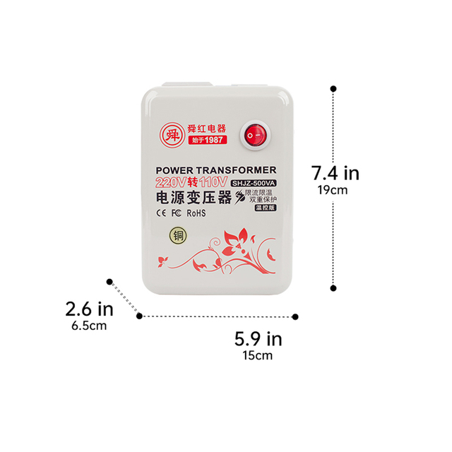 'የቮልቴጅ መሰናክሎችን መሻገር፡ የቤት ውስጥ ንፁህ መዳብ 500 ዋ ትራንስፎርመሮች የአሜሪካን እቃዎች በ220 ቮ ክልሎች ለመጠቀም ቀላል ያደርጉታል'