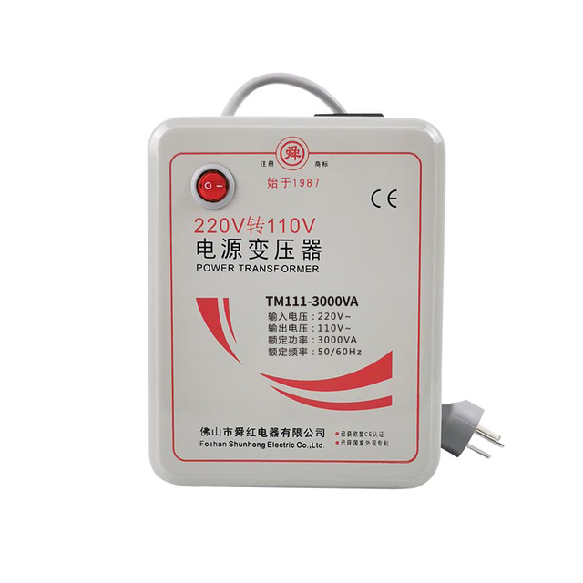 3000w የኃይል ማቋረጫ-voltage ት / Vol መለወጫ, ትክክለኛ ትራንስፎርሜሽን 220 እስከ 110v, ለጉዞ መሣሪያዎች ፍጹም አጋር