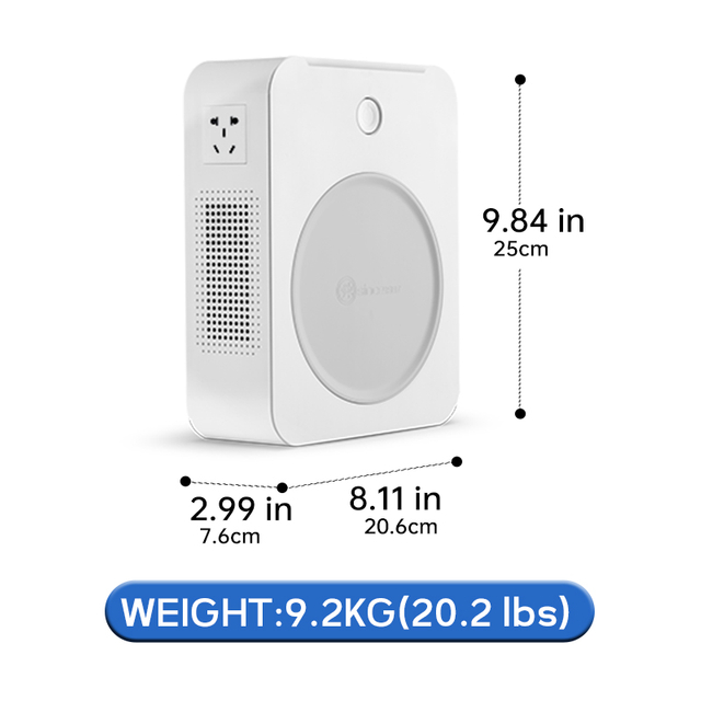 Bộ chuyển đổi điện &aacute;p đồng nguy&ecirc;n chất ShunHong 3000VA, tăng &aacute;p 110V l&ecirc;n 220V, hỗ trợ chuyển đổi điện &aacute;p cho m&aacute;y sấy t&oacute;c.