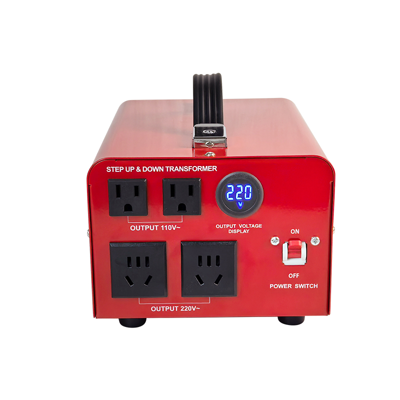 Universal 4000VA Multifunctional Transfoma Inaauni ubadilishaji wa voltage kati ya 220V hadi 110V na 110V hadi 220V, ikibadilika kwa usahihi mahitaji ya matumizi ya kuvuka mpaka ya vifaa vya umeme ulimwenguni kote.