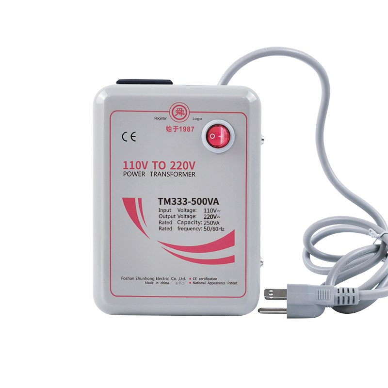 Shunhong TM333-500VA Conversor de tens&atilde;o intensificador de 110 V a 220 V (500 W) 